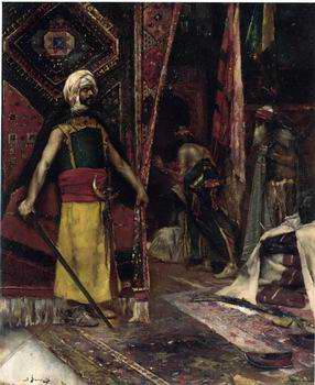 unknow artist Arab or Arabic people and life. Orientalism oil paintings  385 oil painting image